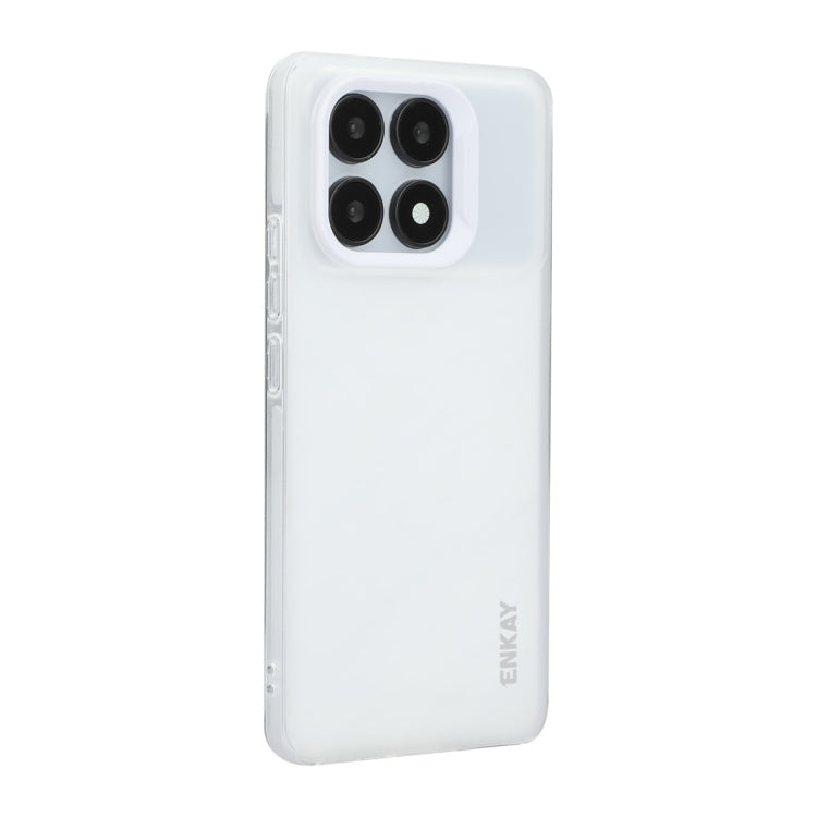 For Redmi K70 Ultra ENKAY Hat-Prince Translucent Matte TPU Soft Phone Case(White) - Xiaomi Cases by ENKAY | Online Shopping South Africa | PMC Jewellery | Buy Now Pay Later Mobicred