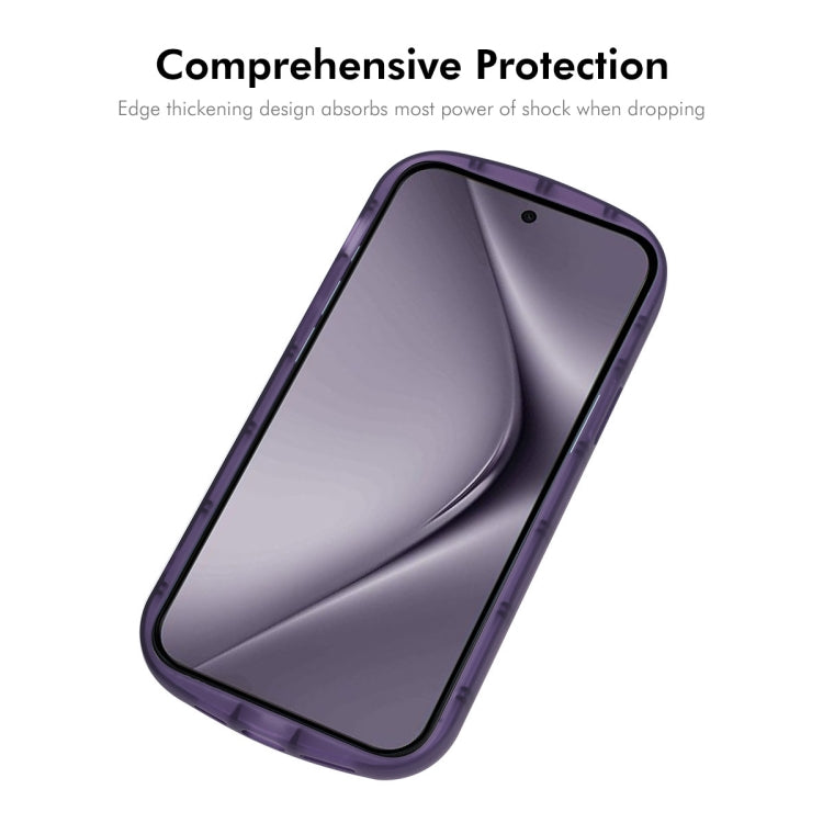 For Huawei Pura 70 ENKAY Hat-Prince Translucent Matte TPU Shockproof Phone Case(Black) - Huawei Cases by ENKAY | Online Shopping South Africa | PMC Jewellery | Buy Now Pay Later Mobicred