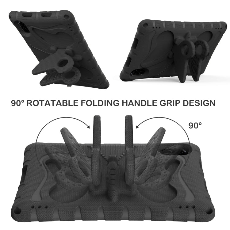 For Honor Pad X8 Pro 11.5 Butterfly Bracket EVA Shockproof Tablet Case(Black) - Honor by PMC TechLife | Online Shopping South Africa | PMC TechLife | Buy Now Pay Later Mobicred