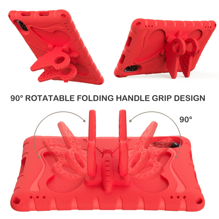 For Honor Pad X8 Pro 11.5 Butterfly Bracket EVA Shockproof Tablet Case(Red) - Honor by PMC TechLife | Online Shopping South Africa | PMC TechLife | Buy Now Pay Later Mobicred