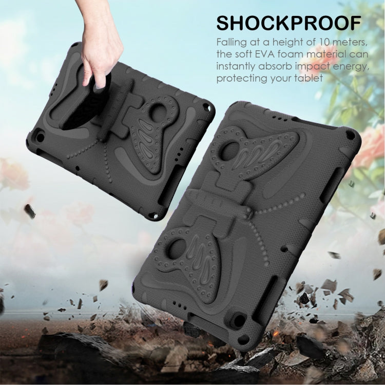 For Honor Pad X6 / Enjoy Tablet 2 Butterfly Bracket EVA Shockproof Tablet Case(Black) - Honor by PMC TechLife | Online Shopping South Africa | PMC TechLife | Buy Now Pay Later Mobicred