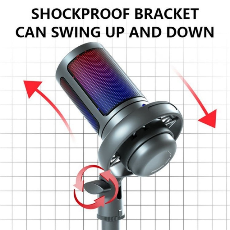 ME6S Professional Condenser Microphone USB Desktop Microphone - Microphone by PMC TechLife | Online Shopping South Africa | PMC TechLife | Buy Now Pay Later Mobicred