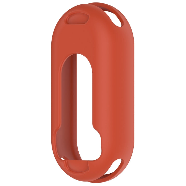 For Xiaomi Smart Band 9 Glossy Surface Silicone Watch Protective Case(Original Red) - Watch Cases by PMC TechLife | Online Shopping South Africa | PMC TechLife | Buy Now Pay Later Mobicred
