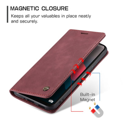 For Samsung Galaxy A16 5G CaseMe 013 Multifunctional Horizontal Flip Leather Phone Case(Red) - Galaxy Phone Cases by CaseMe | Online Shopping South Africa | PMC Jewellery | Buy Now Pay Later Mobicred