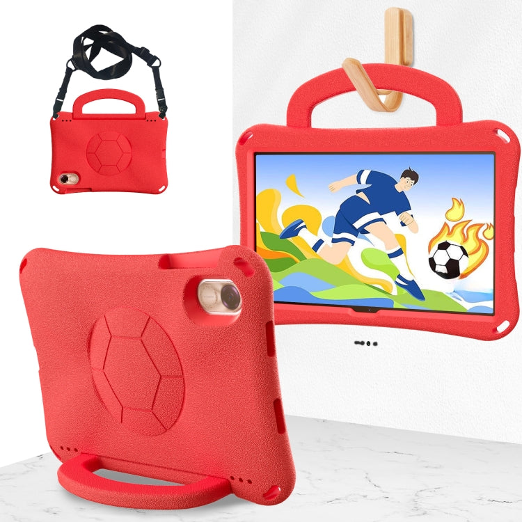 For Honor Pad X9 Handle Football Shaped EVA Shockproof Tablet Case(Red) - Honor by PMC TechLife | Online Shopping South Africa | PMC TechLife | Buy Now Pay Later Mobicred