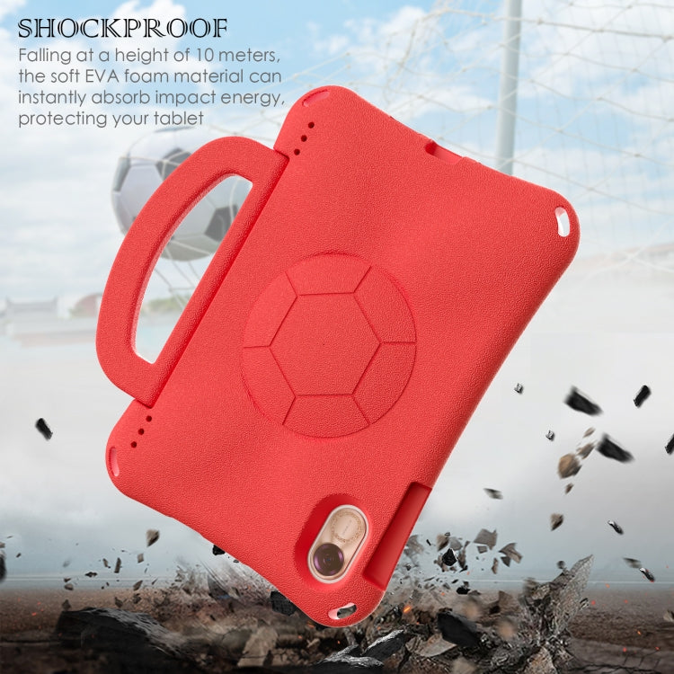 For Honor Pad X9 Handle Football Shaped EVA Shockproof Tablet Case(Red) - Honor by PMC TechLife | Online Shopping South Africa | PMC TechLife | Buy Now Pay Later Mobicred