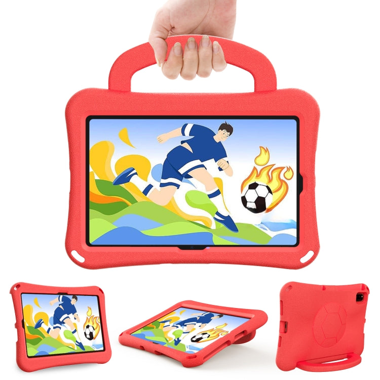 For Honor Pad V7 10.4 2024 Handle Football Shaped EVA Shockproof Tablet Case(Red) - Honor by PMC TechLife | Online Shopping South Africa | PMC TechLife | Buy Now Pay Later Mobicred