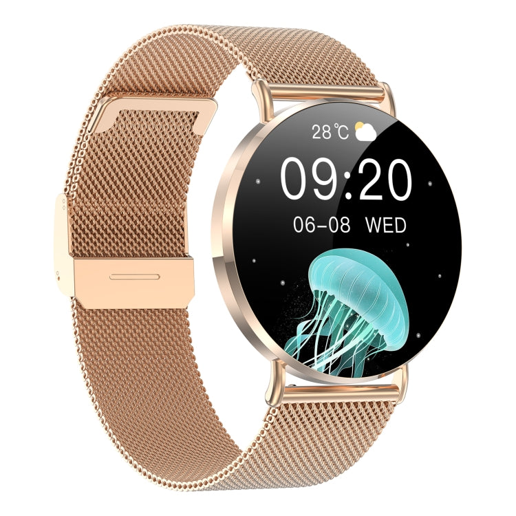 KM88 1.32 inch Color Screen Smart Watch, Support Bluetooth Call / Health Monitoring(Gold) - Smart Watches by PMC TechLife | Online Shopping South Africa | PMC TechLife | Buy Now Pay Later Mobicred