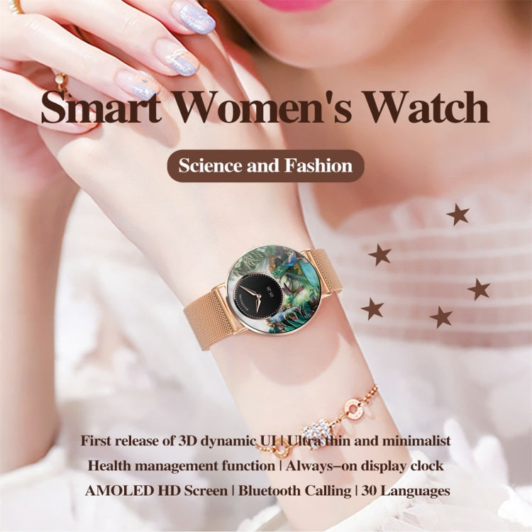 KM88 1.32 inch Color Screen Smart Watch, Support Bluetooth Call / Health Monitoring(Gold) - Smart Watches by PMC TechLife | Online Shopping South Africa | PMC TechLife | Buy Now Pay Later Mobicred