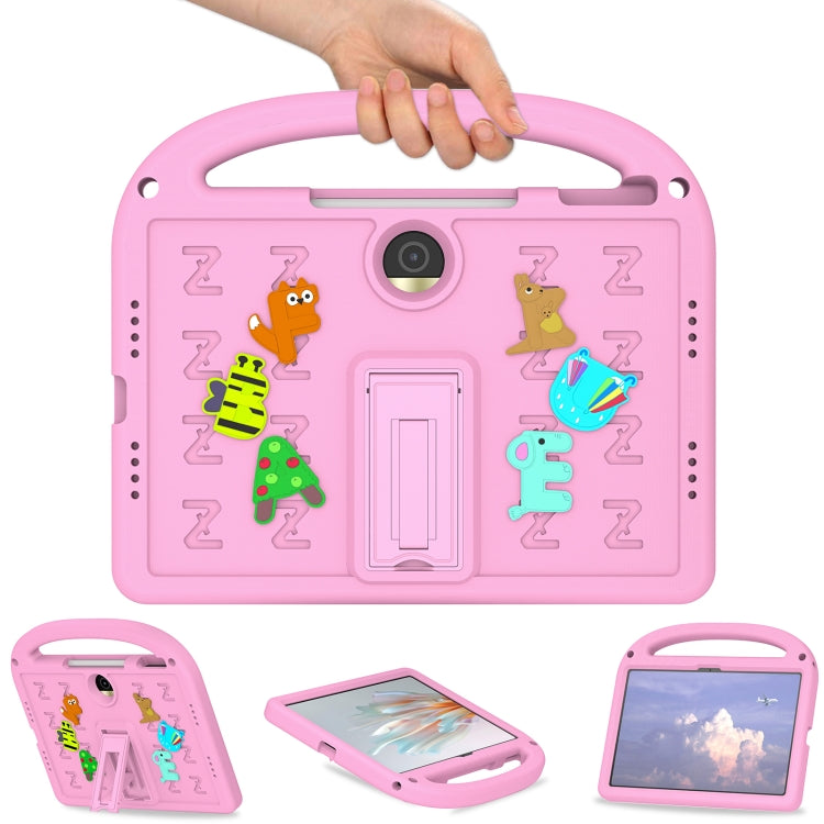 For Honor Pad 9 12.1 Cartoon Sparrow EVA Shockproof Tablet Case(Pink) - Honor by PMC TechLife | Online Shopping South Africa | PMC TechLife | Buy Now Pay Later Mobicred