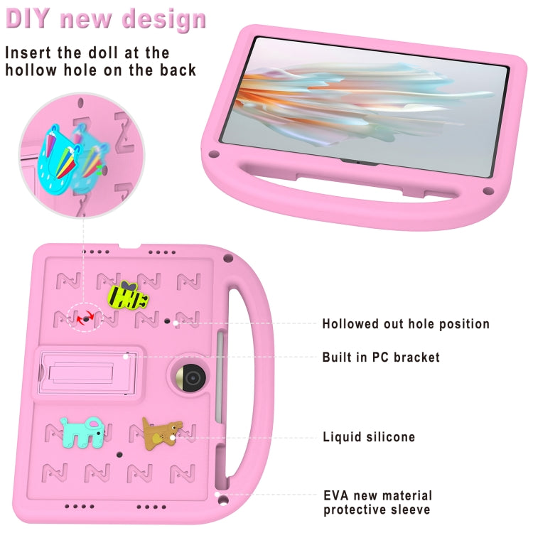 For Honor Pad 9 12.1 Cartoon Sparrow EVA Shockproof Tablet Case(Pink) - Honor by PMC TechLife | Online Shopping South Africa | PMC TechLife | Buy Now Pay Later Mobicred