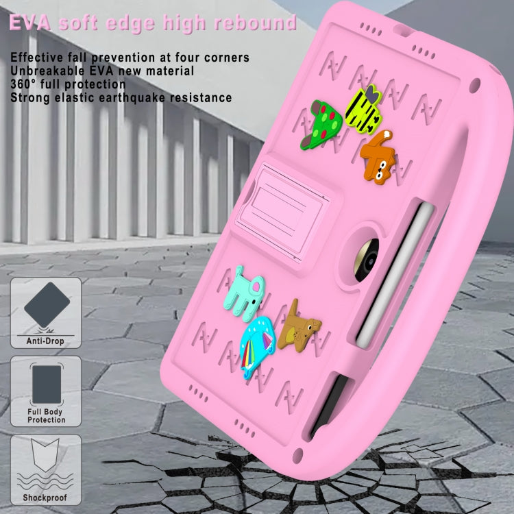For Honor Pad 9 12.1 Cartoon Sparrow EVA Shockproof Tablet Case(Pink) - Honor by PMC TechLife | Online Shopping South Africa | PMC TechLife | Buy Now Pay Later Mobicred