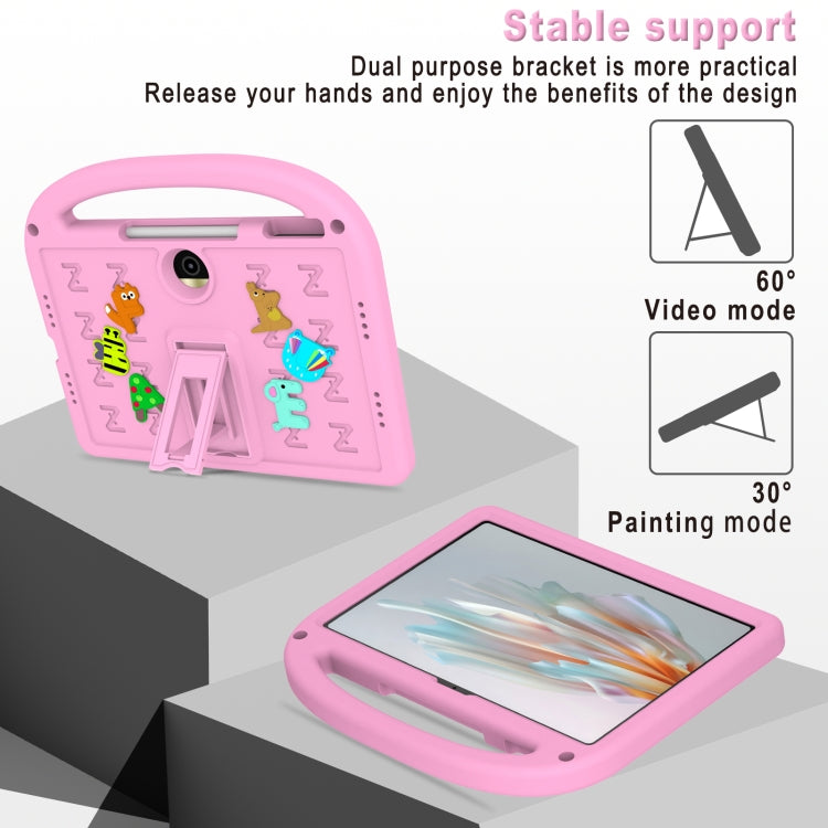 For Honor Pad 9 12.1 Cartoon Sparrow EVA Shockproof Tablet Case(Pink) - Honor by PMC TechLife | Online Shopping South Africa | PMC TechLife | Buy Now Pay Later Mobicred