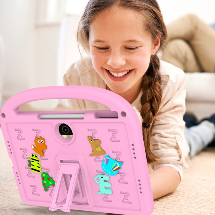 For Honor Pad 9 12.1 Cartoon Sparrow EVA Shockproof Tablet Case(Pink) - Honor by PMC TechLife | Online Shopping South Africa | PMC TechLife | Buy Now Pay Later Mobicred
