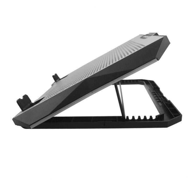 S601 RGB Light Notebook Cooler Adjustable Height Gaming Laptop Cooling Pad - Cooling Pads by PMC TechLife | Online Shopping South Africa | PMC TechLife | Buy Now Pay Later Mobicred