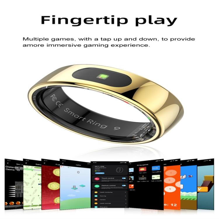 R08 SIZE 11 Smart Ring, Support Heart Rate / Blood Oxygen / Sleep / Multiple Sports Modes(Black) - free shipping - PMC TechLife - Order now!