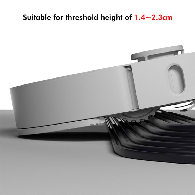 JUNSUNMAY For Ecovacs / iRobot / Mijia / Dreame Sweeping Robot Universal Silicone Threshold Bars Ramp Mat(White) - free shipping - PMc TechLife - Order now!