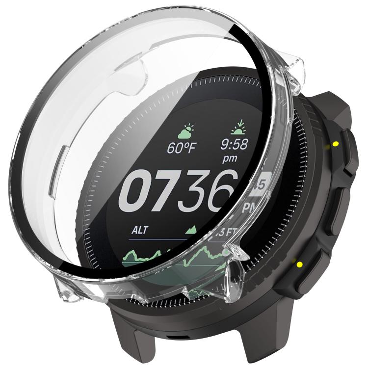 For Suunto Vertical Tempered Film Integrated PC Watch Protective Case(Transparent) - Watch Case by PMC TechLife | Online Shopping South Africa | PMC TechLife | Buy Now Pay Later Mobicred