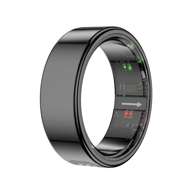 R11 SIZE 8 Smart Ring, Support Heart Rate / Blood Oxygen / Sleep / Multiple Sports Modes(Black) - free shipping - PMC TechLife - Order now!