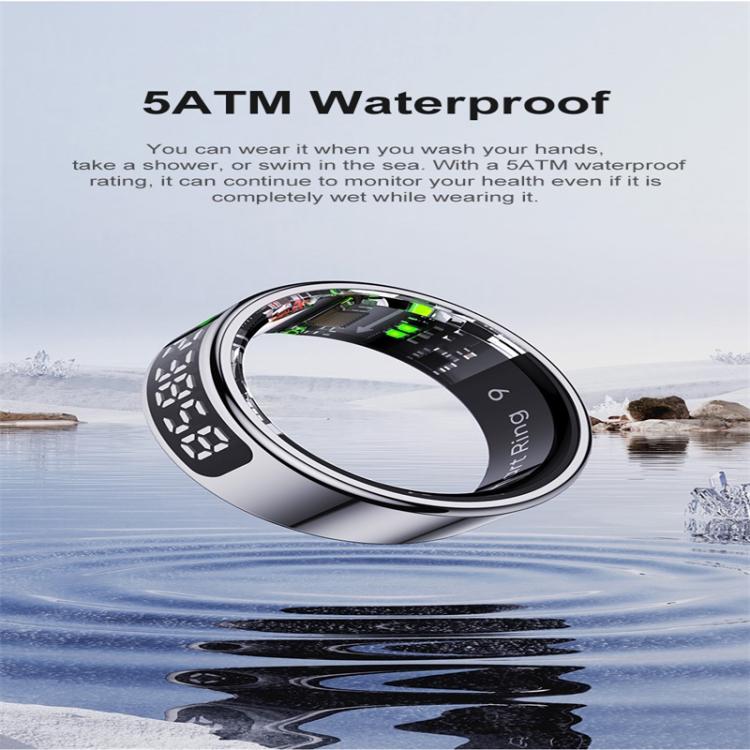 R11 SIZE 10 Smart Ring, Support Heart Rate / Blood Oxygen / Sleep / Multiple Sports Modes(Black) - free shipping - PMC TechLife - Order now!
