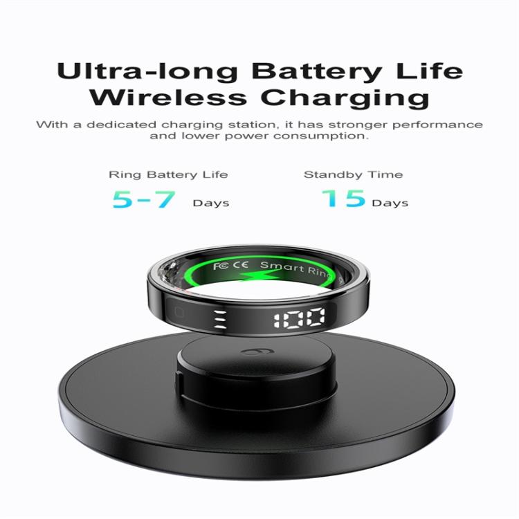 R11 SIZE 10 Smart Ring, Support Heart Rate / Blood Oxygen / Sleep / Multiple Sports Modes(Rose Gold) - free shipping - PMC TechLife - Order now!