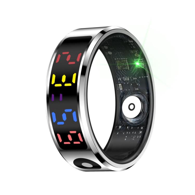 R12 SIZE 9 Smart Ring, Support Heart Rate / Blood Oxygen / Sleep / Multiple Sports Modes(Silver) - free shipping - PMC TechLife - Order now!