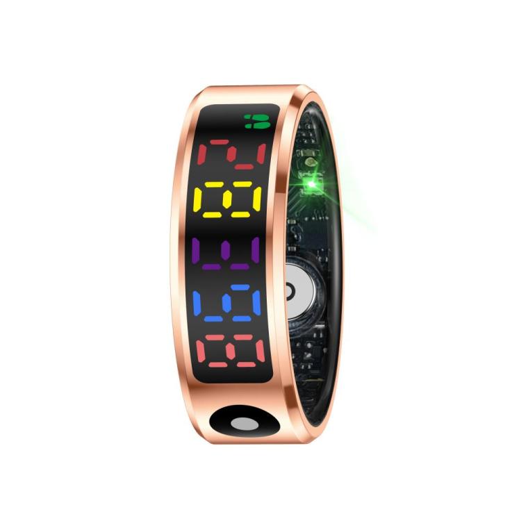 R12 SIZE 10 Smart Ring, Support Heart Rate / Blood Oxygen / Sleep / Multiple Sports Modes(Gold) - free shipping - PMC TechLife - Order now!