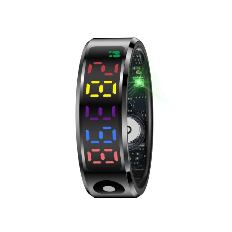 R12 SIZE 11 Smart Ring, Support Heart Rate / Blood Oxygen / Sleep / Multiple Sports Modes(Black) - free shipping - PMC TechLife - Order now!