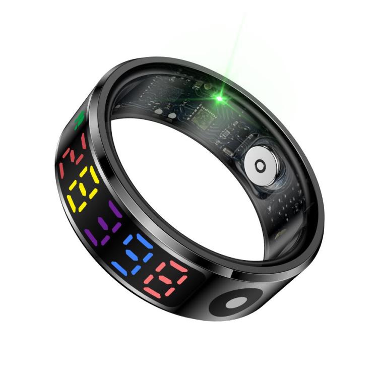 R12 SIZE 12 Smart Ring, Support Heart Rate / Blood Oxygen / Sleep / Multiple Sports Modes(Black) - free shipping - PMC TechLife - Order now!