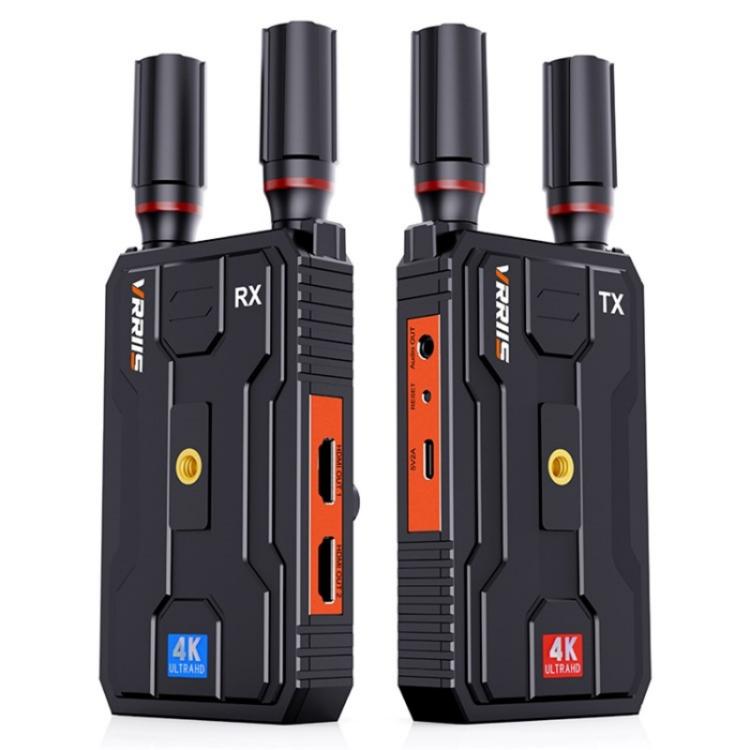 VRRIIS 097PRO Outdoor Live Streaming Audio Video Wireless Transmitter Receiver 4K HD Extender, Plug:US Plug - Adapter by PMc TechLife | Online Shopping South Africa | PMc TechLife | Buy Now Pay Later Mobicred