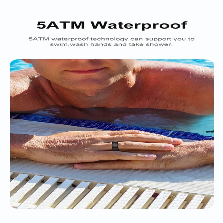 R04 SIZE 10 Smart Ring, Support Heart Rate / Blood Oxygen / Sleep Monitoring / Take Photos(Black) - free shipping - PMc TechLife - Order now!