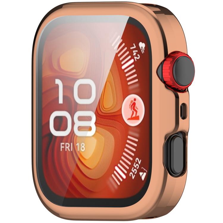 For Huawei Watch Fit 4 Electroplated TPU Full Coverage Watch Protective Case(Rose Gold) - free shipping - PMC TechLife - Order now!