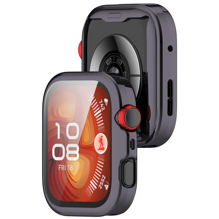 For Huawei Watch Fit 4 Electroplated TPU Full Coverage Watch Protective Case(Gray) - free shipping - PMC TechLife - Order now!