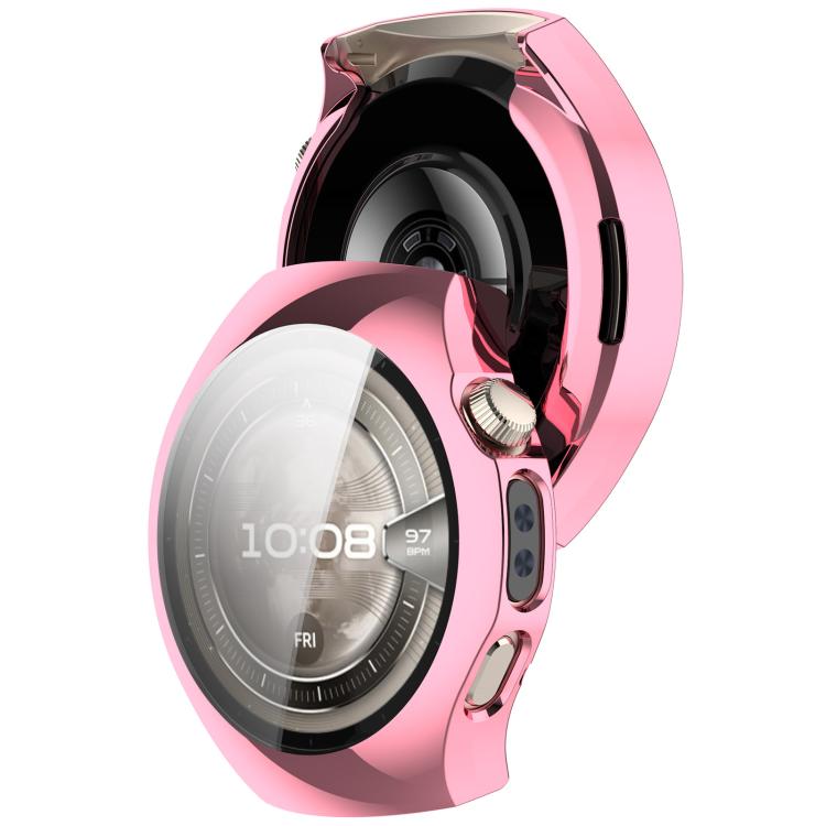 For Huawei Watch 5 46mm Electroplated TPU Full Coverage Watch Protective Case(Pink) - free shipping - PMC TechLife - Order now!