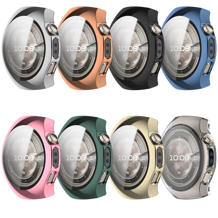 For Huawei Watch 5 42mm Electroplated TPU Full Coverage Watch Protective Case(Silver) - free shipping - PMC TechLife - Order now!
