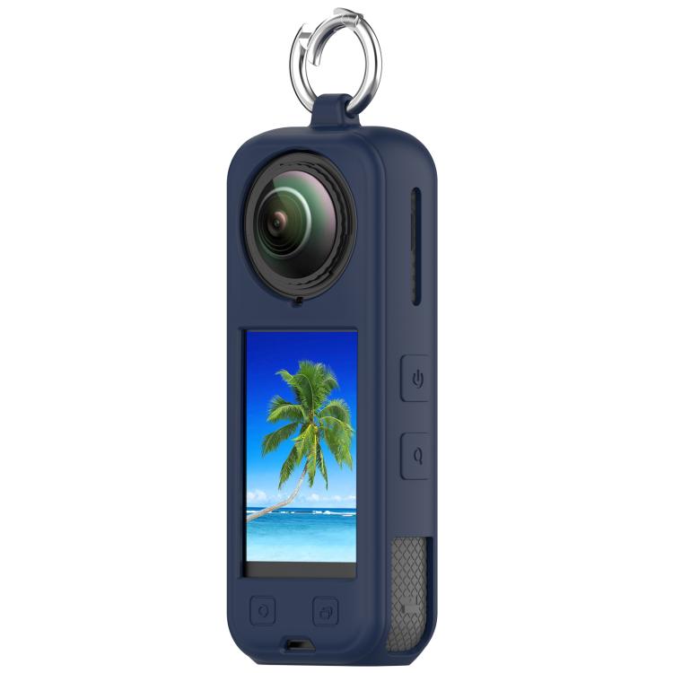 For Insta360 X5 Silicone Protective Case(Midnight Blue) - free shipping - PMC TechLife - Order now!