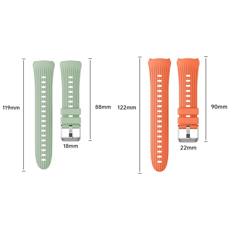 For Huawei Watch 5 42mm Vertical Silicone Watch Band(Wine Red) - free shipping - PMC TechLife - Order now!