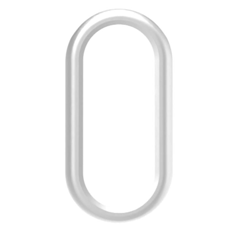 For Xiaomi Mi Band 8 / 9 Ceramic / 10 Ceramic Half Coverage Hollow PC Watch Protective Cover(Silver) - free shipping - PMC TechLife - Order now!