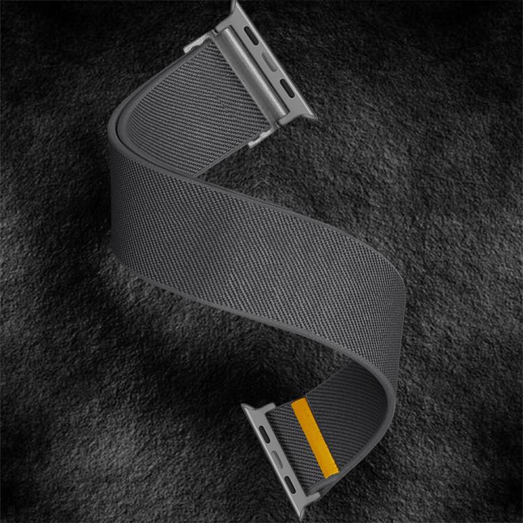 For Apple Watch 42mm / 41mm / 40mm / 38mm Adjustable Single Loop Elastic Nylon Watch Band(Gray) - free shipping - PMC TechLife - Order now!