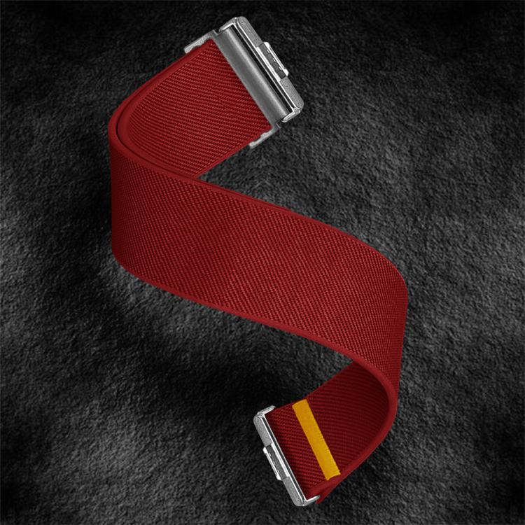 For Huawei Watch Fit3 / Fit4 / Fit4 Pro Adjustable Single Loop Elastic Nylon Watch Band(Red) - free shipping - PMC TechLife - Order now!