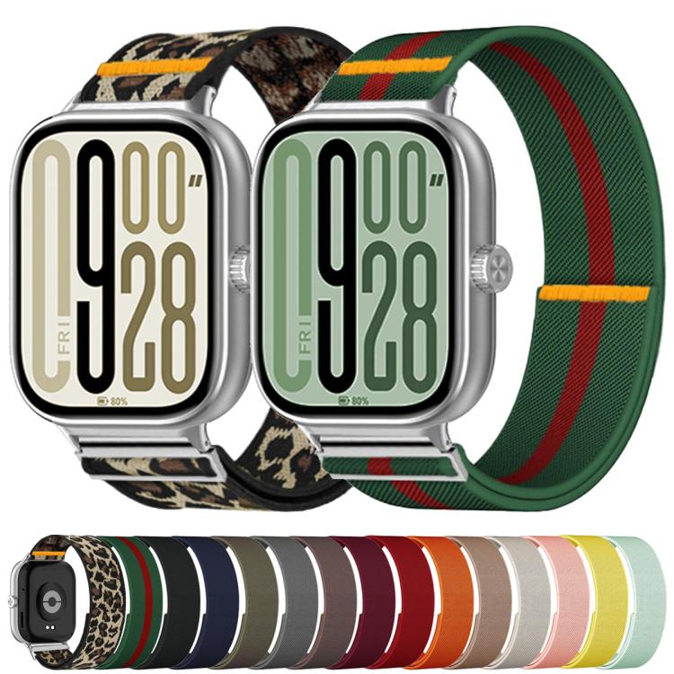 For Xiaomi Smart Band 9 Pro / Redmi Watch 5 Adjustable Single Loop Elastic Nylon Watch Band(Gray) - free shipping - PMC TechLife - Order now!