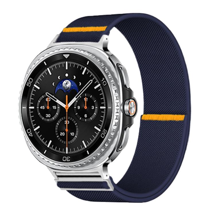 For Samsung Galaxy Watch8 / Watch8 Classic Adjustable Single Loop Elastic Nylon Watch Band(Dark Blue) - free shipping - PMC TechLife - Order now!