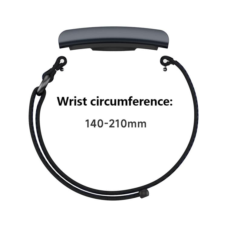 For Amazfit Helio Strap Metal Ring Two Sections Nylon Hook and Loop Fastener Watch Band(Dome Gray) - free shipping - PMC TechLife - Order now!