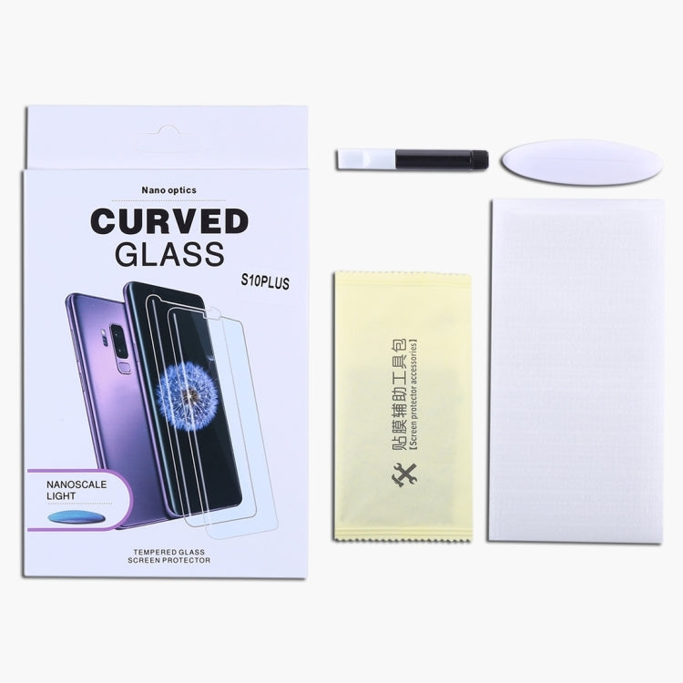 UV Liquid Curved Full Glue Full Screen Tempered Glass for Galaxy S10 5G - Galaxy Tempered Glass by PMC TechLife | Online Shopping South Africa | PMC TechLife