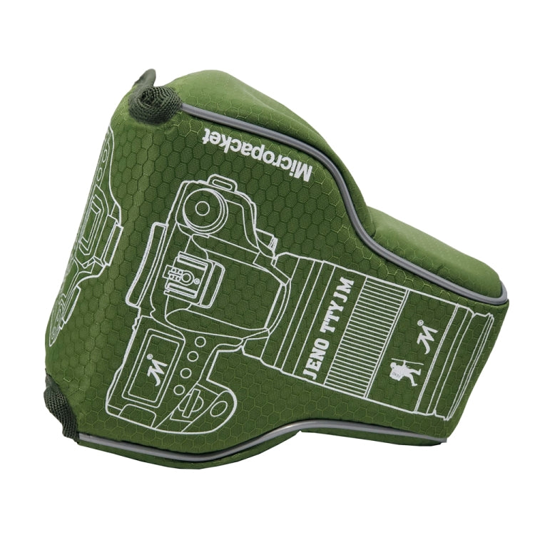 Waterproof Camera Bag Case Cover for Canon EOS M100 / M50 / M10 / M6 / M5 / M3(Green) - Soft Bag by Richwell | Online Shopping South Africa | PMC TechLife | Buy Now Pay Later Mobicred