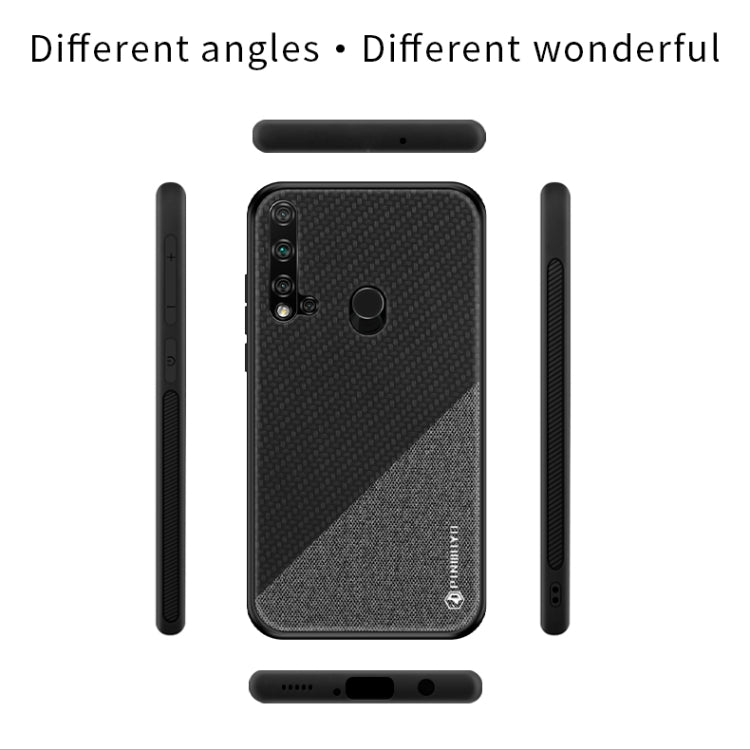 PINWUYO Honors Series Shockproof PC + TPU Protective Case for Huawei Nova 5i / P20 Lite 2019(Black) - More Brand by PINWUYO | Online Shopping South Africa | PMC Jewellery | Buy Now Pay Later Mobicred