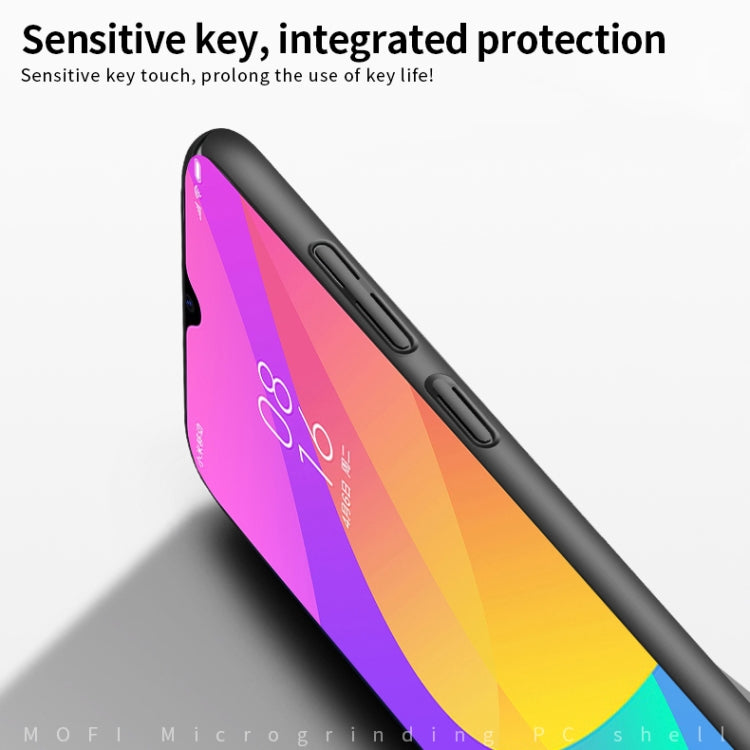 MOFI Frosted PC Ultra-thin Hard Case for Xiaomi CC9(Black) - Xiaomi Cases by MOFI | Online Shopping South Africa | PMC Jewellery