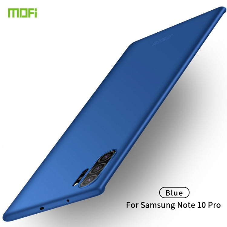 MOFI Frosted PC Ultra-thin Hard Case for Galaxy Note10 Pro(Blue) - Galaxy Phone Cases by MOFI | Online Shopping South Africa | PMC TechLife | Buy Now Pay Later Mobicred
