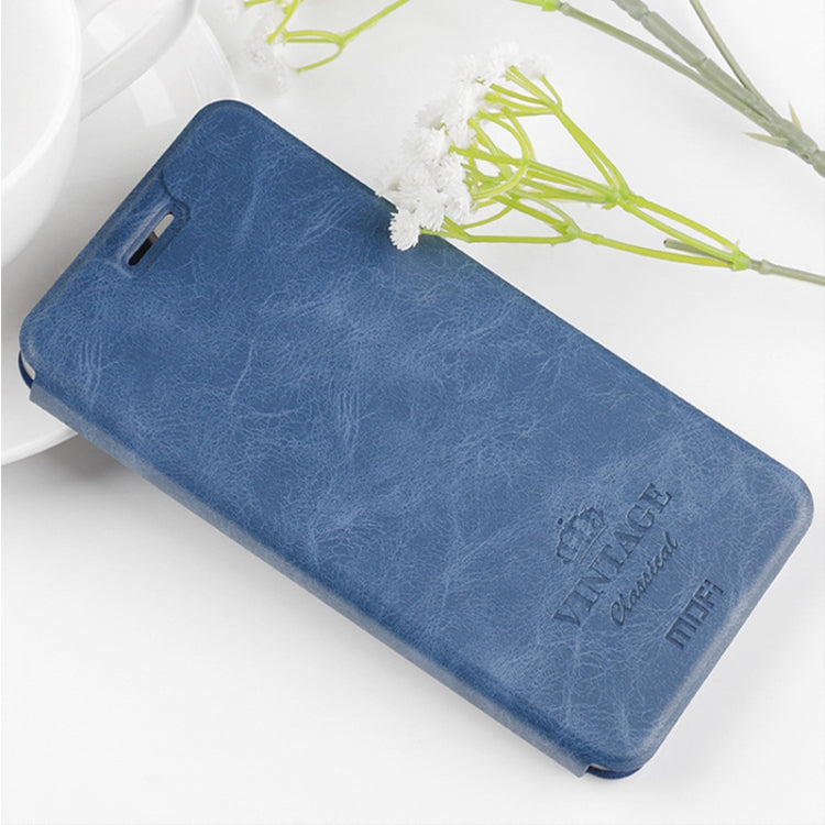 MOFI Crazy Horse Texture Horizontal Flip Protective Leather Case for Xiaomi Mi CC9e / A3(Blue) - Xiaomi Cases by MOFI | Online Shopping South Africa | PMC Jewellery | Buy Now Pay Later Mobicred