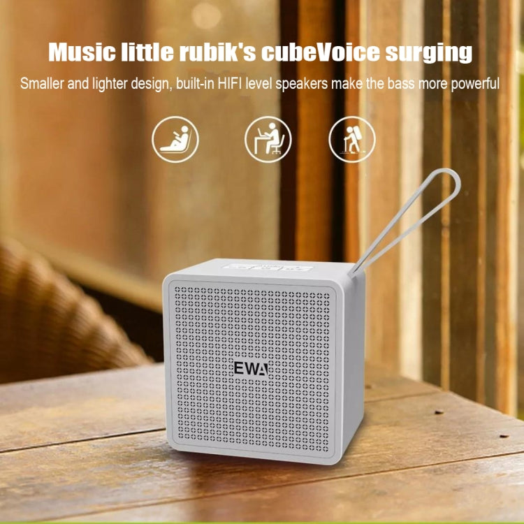 EWA A105 High Hidelity Bluetooth Speaker, Small Size High  Power Bass, TWS Bluetooth Technology Support TF(Rose Gold) - Desktop Speaker by EWA | Online Shopping South Africa | PMC Jewellery | Buy Now Pay Later Mobicred